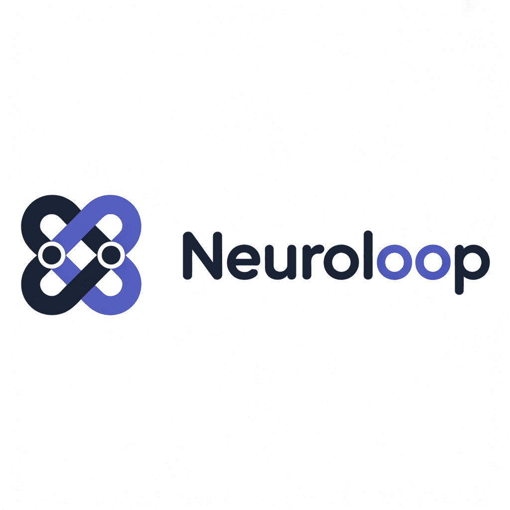 Neuroloop B2B SaaS logo concept