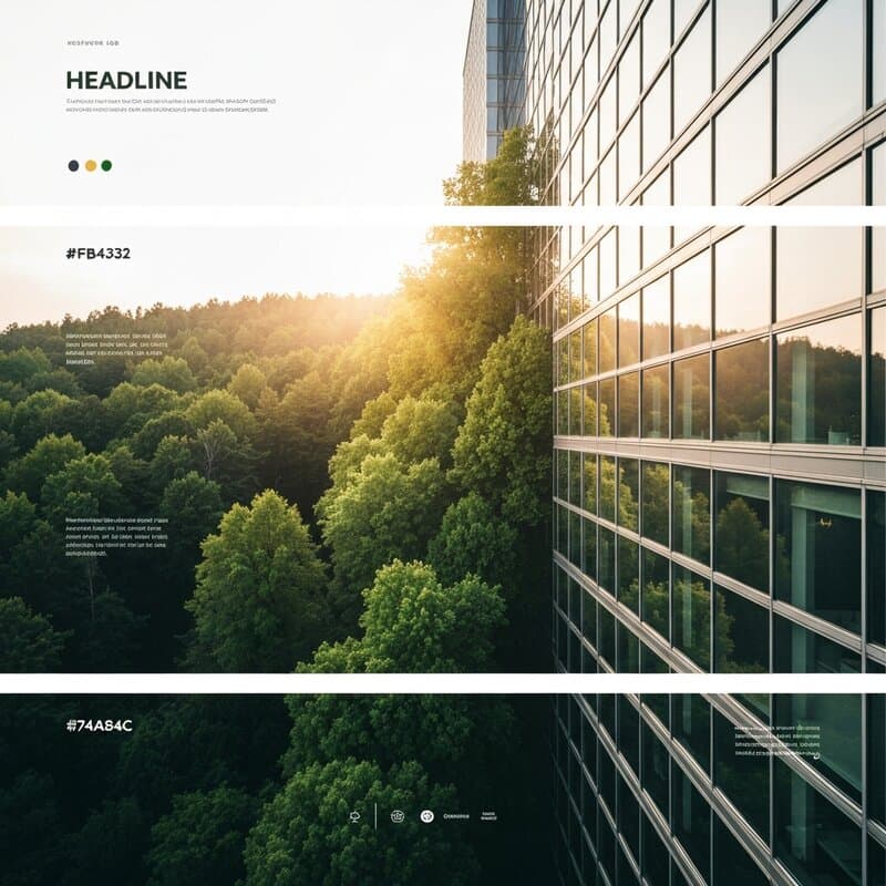 Presentation visual — imagen style