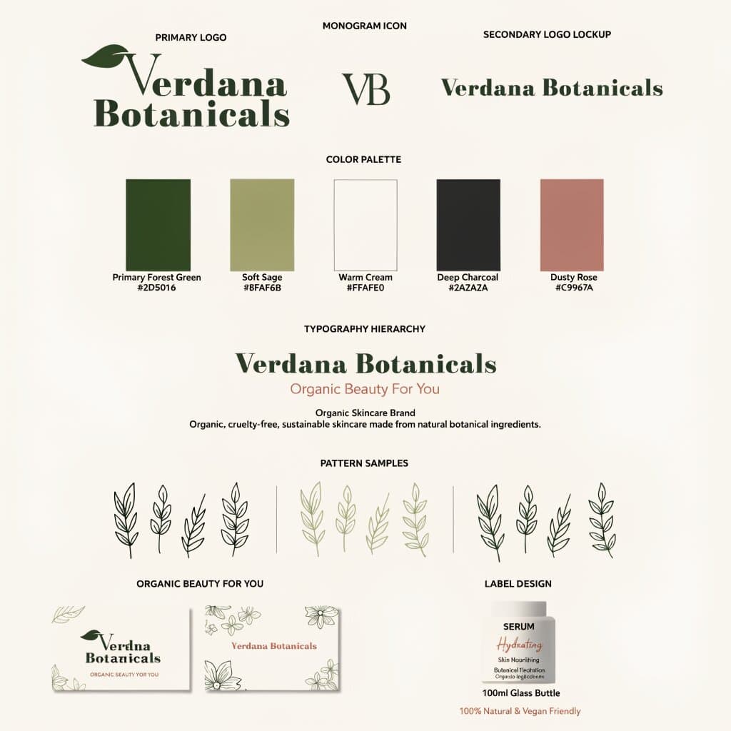 Brand Kit — AI-generated example on AITasker